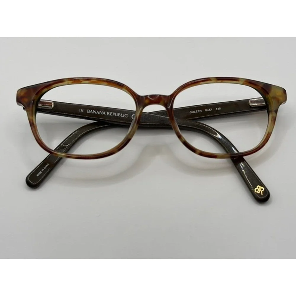 Banana Republic Coleen 0JZX Women's Tortoise Black‎ Eyeglass Frames 49-17-35